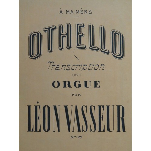 Verdi giuseppe othello romance - othello,