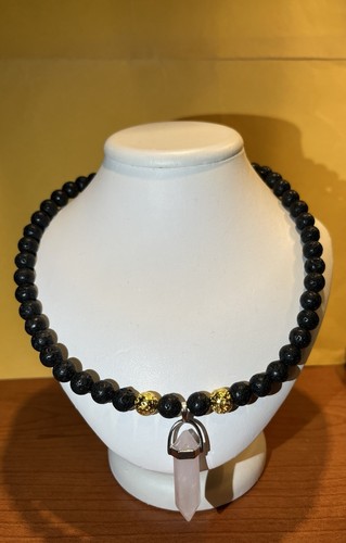 Collana con perle - in, pietra