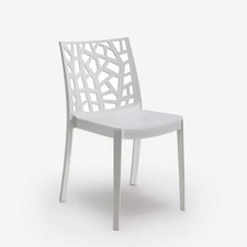 Sedia moderna impilabile