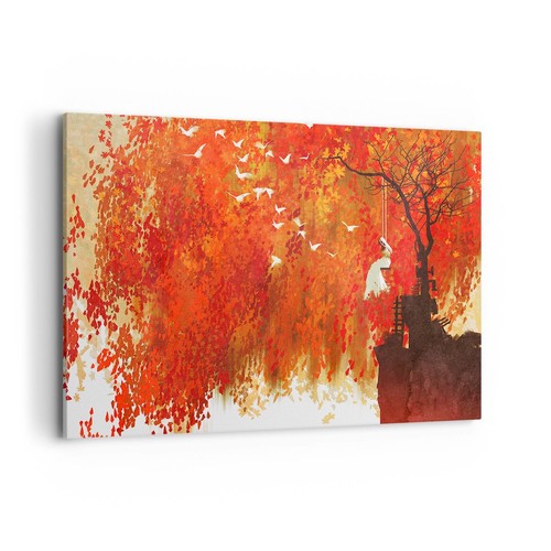 Quadro tela 100x70cm donna - tela,