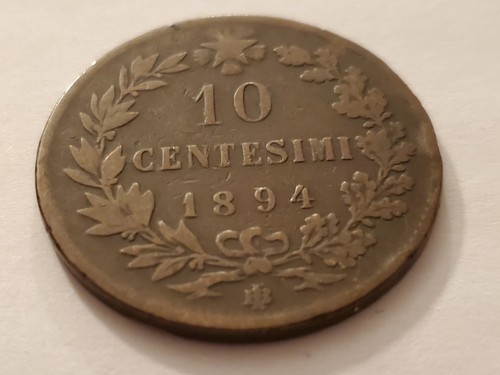 Umberto centesimi 1893 - umberto, 10