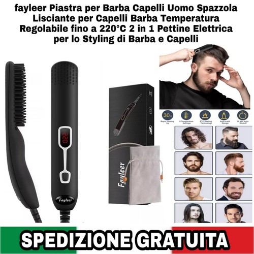 Piastra per barba - barba, capelli