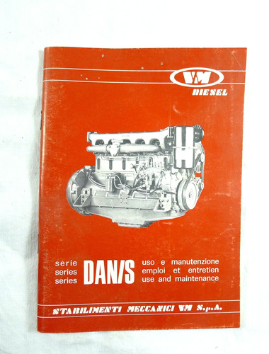 Vecchio motore diesel dan - vm,