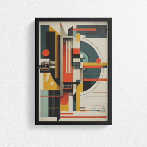 Poster stampa stile - , bauhaus