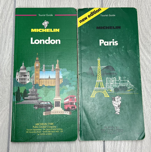 Vintage michelin tourist guide - vintage,