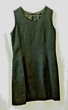 Abito estivo tubino blu piquet sartoriale dress robe vintage