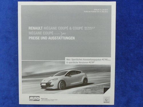 Renault megane coupe rs - coupe,
