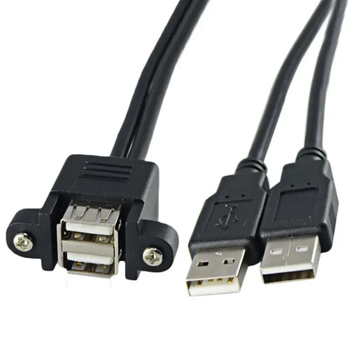 Cavo prolunga doppia usb - di,
