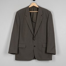 Blazer di lana marrone Comme