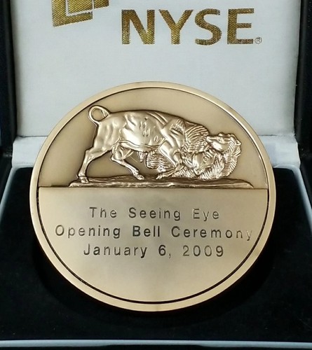 Nyse medaglia bronzo apertura - nyse,