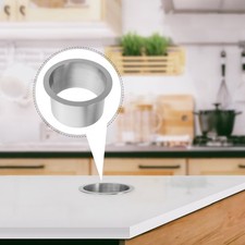  Coperchio per bidone della spazzatura mini nascosto in acciaio inossidabile