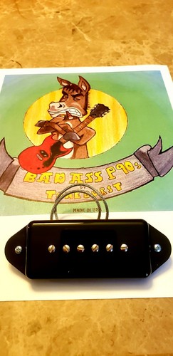 Badass p90 dogear pickup - badass,