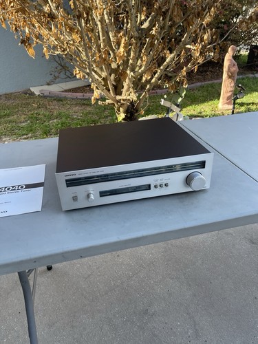 Sintonizzatore onkyo 4040 - sintonizzatore,