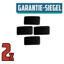 2 adesivi/sigillo di garanzia