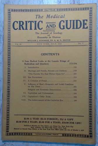July 1935 medical critic and - july,