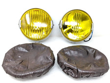 Coppia faro fendinebbia Lumax made in england per auto d'epoca vintage car headl