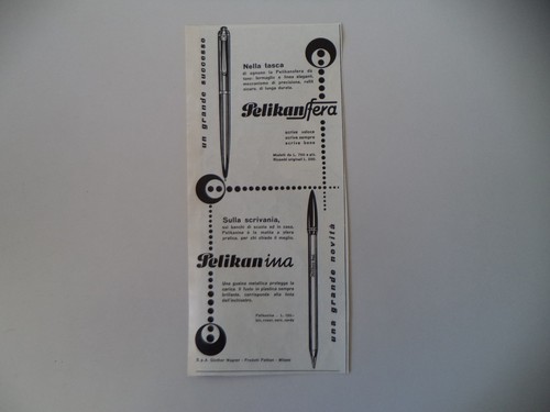 Advertising pubblicità 1958 - pubblicità,