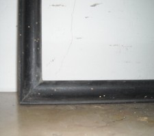 CORNICE ANTICA IN LEGNO EBANIZZATO-UTILI DIMENSIONI-DA RESTAURARE-D'EPOCA