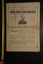 Giornale 1875 daniele manin - daniele,