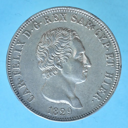 Carlo felice lire 1829 - carlo,
