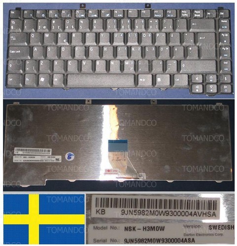 Tastiera qwertz svedese acer - tastiera,