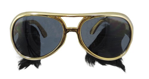 Occhiali sole elvis con - sole,
