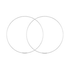 Orecchini A Cerchio In Filo