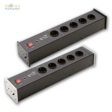 Multipresa Hifi 5 prese con filtro di rete e funzione master/slave