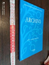 libro: Archivi. Gennaio-giugno