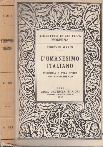 Umanesimo italiano - l'umanesimo,