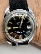 Orologio subacqueo pelle