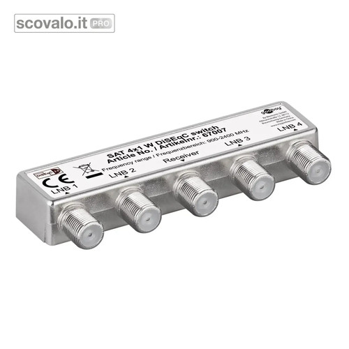 Diseqc switch 4x1 lnb - diseqc, 2.0