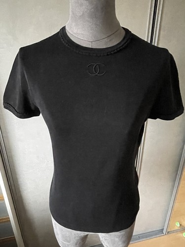 Chanel top double - double, logo