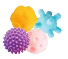 Palline sensoriali 4 pz