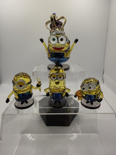 Swarovski crystal minions set - crystal,