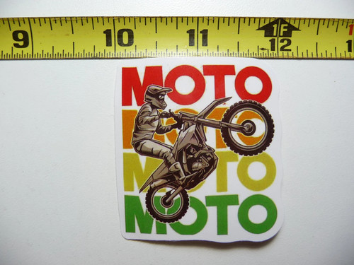 Adesivo piccolo - adesivo, moto