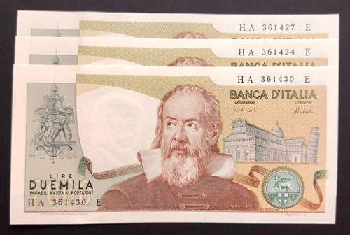 Lotto banconote italiane 2000 - lotto,