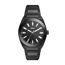 Orologio Uomo FOSSIL EVERETT CE5028 Ceramica Nero Sub 50mt