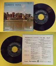 Piemonte canta vol iii - 45, 7"piemonte