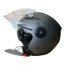 CASCO MOTO JFM 251 JET DOPPIA VISIERA LUNGA VARI COLORI TAGLIA XS S M L XL XXL