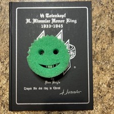 SS Totenkopf H. Himmler Honor Ring 1933-1945/ 1993 Signed Don Boyle ww2 WWII