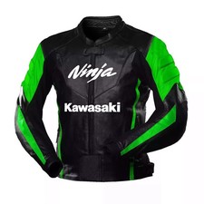 Nuova giacca di pelle Kawasaki