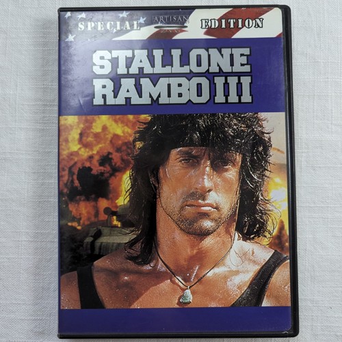 Rambo iii dvd widescreen - iii, (dvd