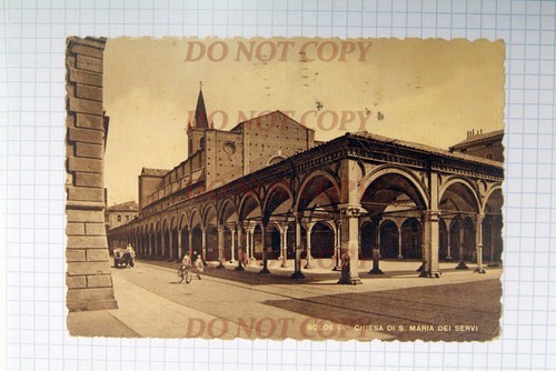 Cartolina bologna chiesa s - chiesa, di