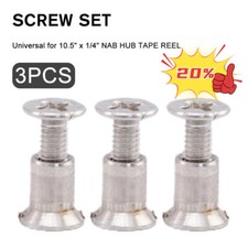 Set 3 viti mozzo NAB 1/4"