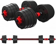 BCBIG Short Dumbbell Set, 3 in