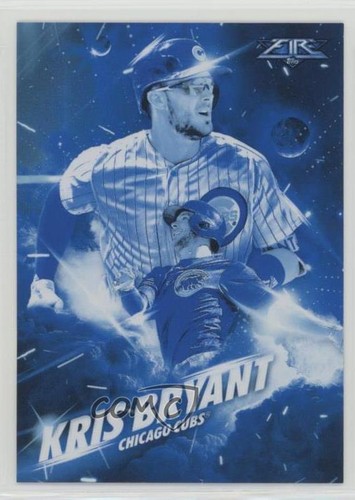 Topps fire 2017 acceso blue - topps,