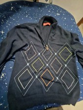 Maglione uomo a V Piacenza pure cashmere taglia M