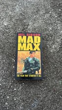 Mad Max VHS Mel Gibson 1993