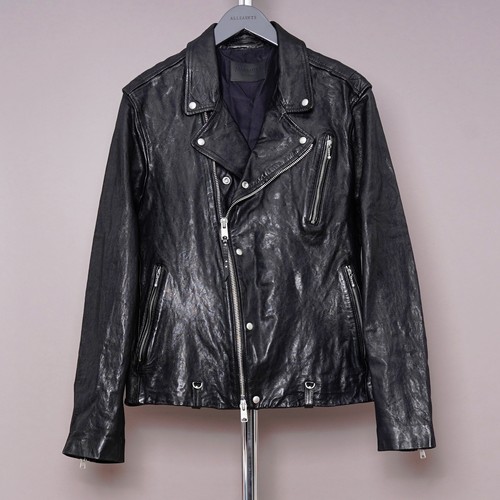 All saints giacca pelle uomo - all,